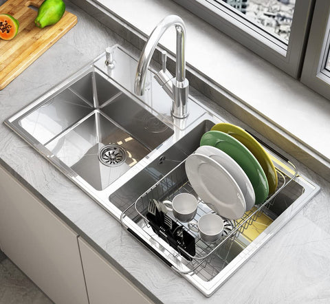 TESOT close-up of stainless steel legs, durable rustproof construction.