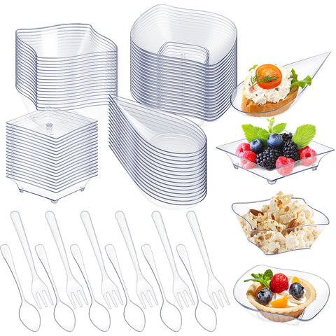 Tessco for you mini appetizer plates display appetizers clearly and stylishly