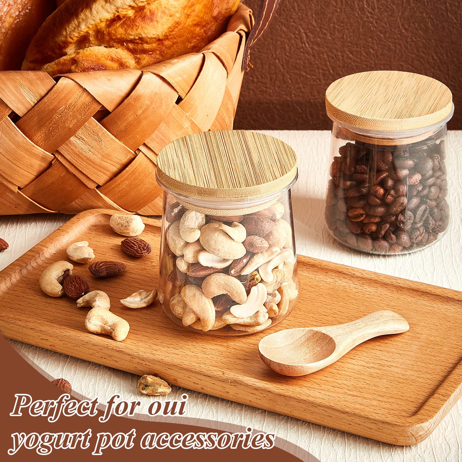 Tessco for you bamboo lids outer diameter close-up, durable and stackable
