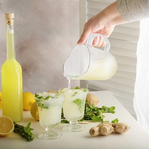 Tessco for you 60 oz pitcher with crystal-clear modern design