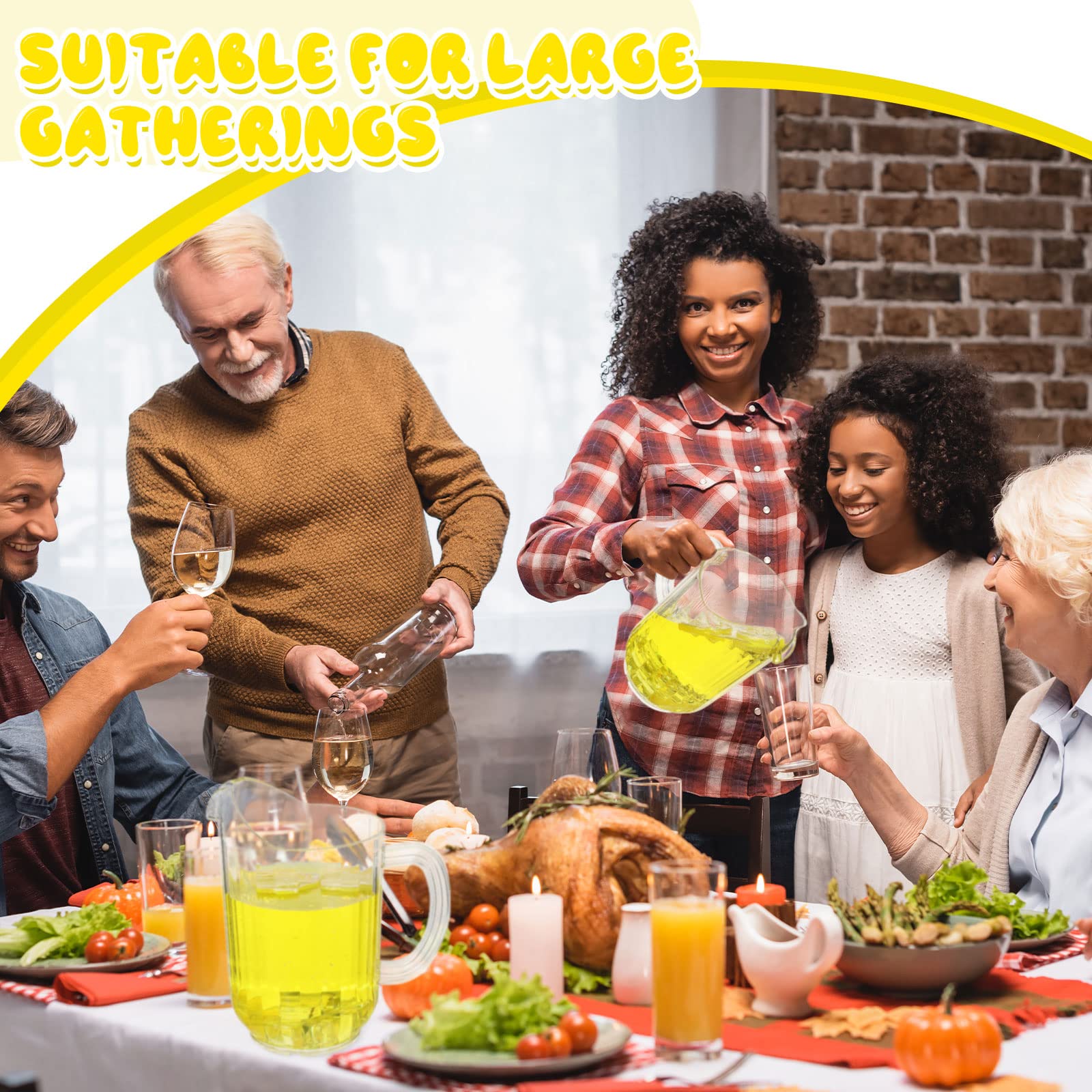 Tessco for you clear carafes enhance beverage service at gatherings