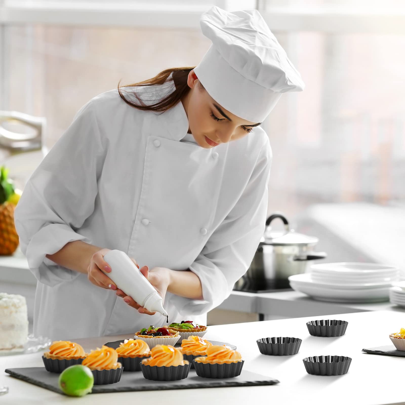 Tessco for you wedding buffet party baking pans for visually appealing bites.