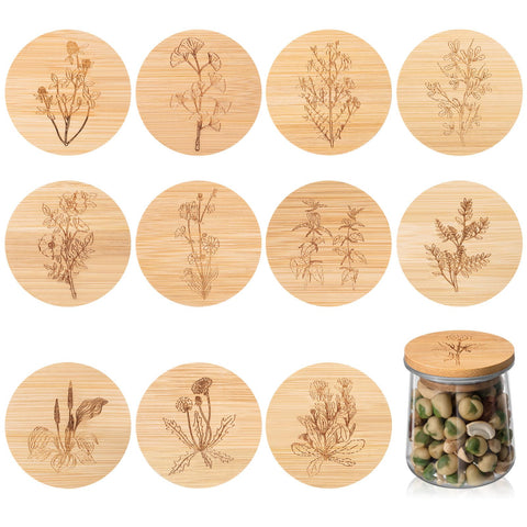 Tessco for you yogurt lid with flower pattern preserves freshness on Oui jars