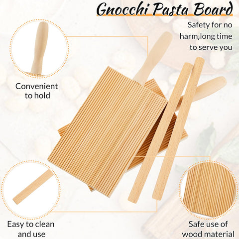 Tessco gnocchi paddle with ridges shapes dough easily and adds texture