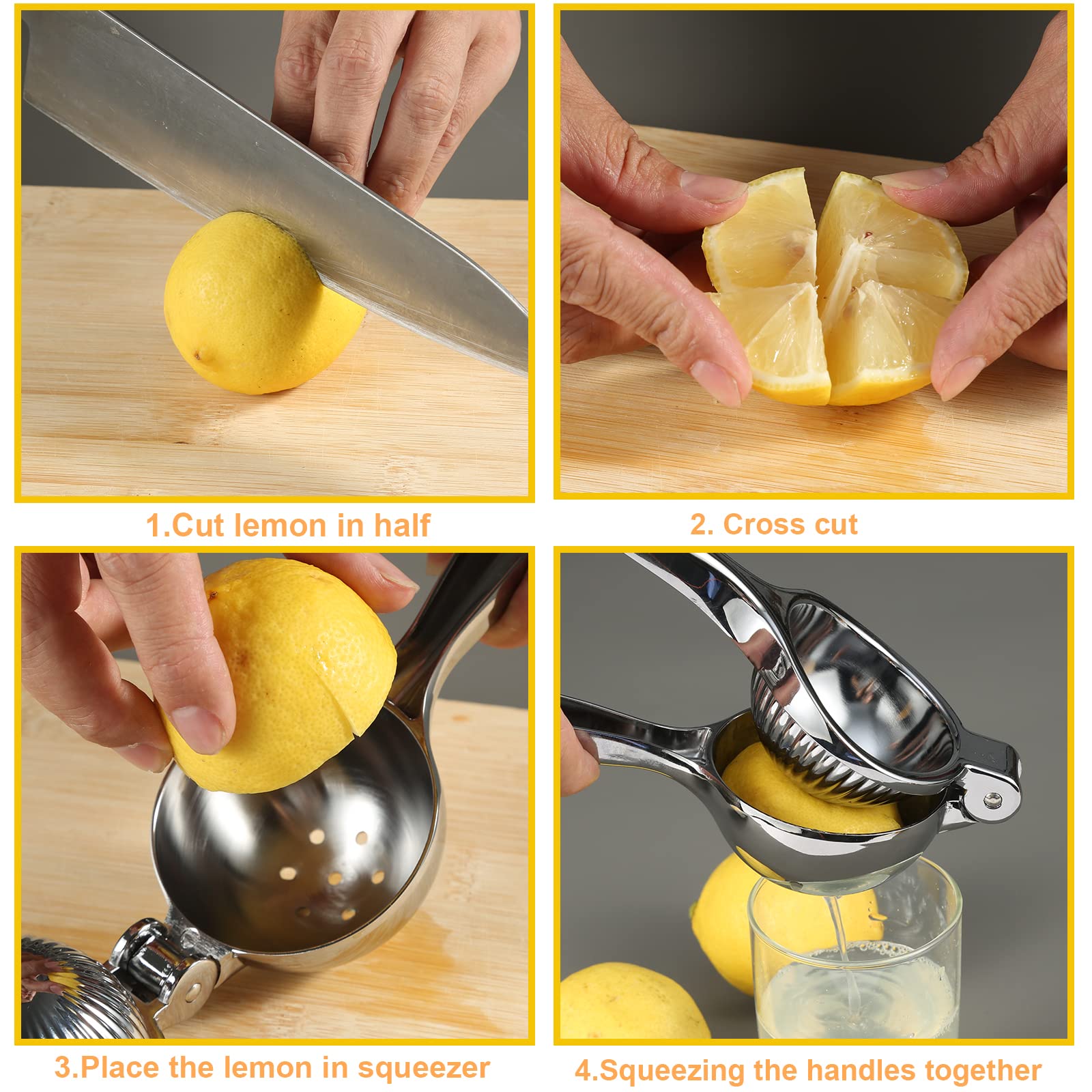 TEZZ Lemon Squeezer bar tool for bartenders