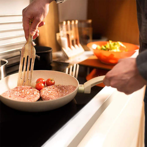 TEZZ wooden utensils are easy to clean and maintain after use.