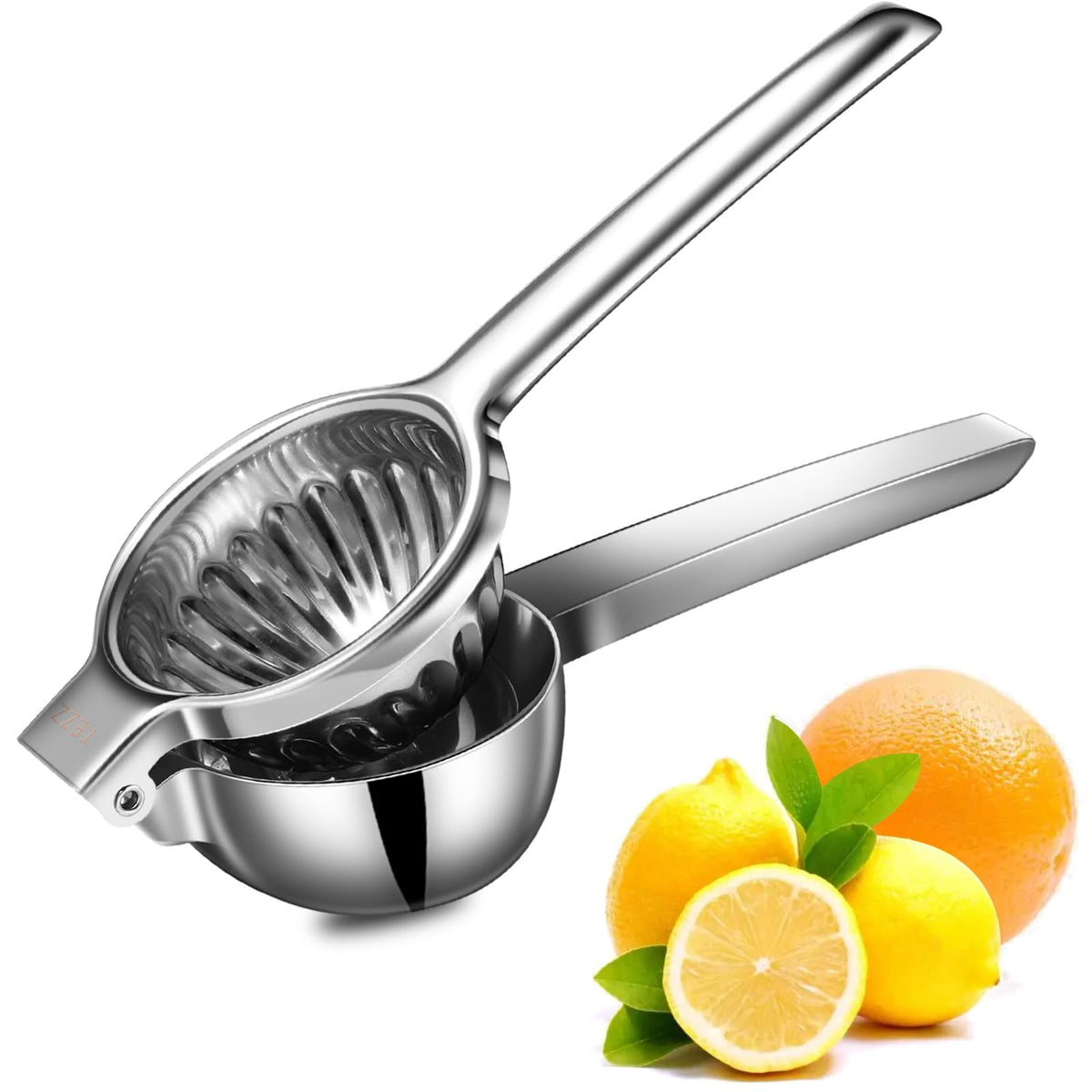 TEZZ Upgrated extra-large lemon squeezer bowl for easier juicing of large citrus
