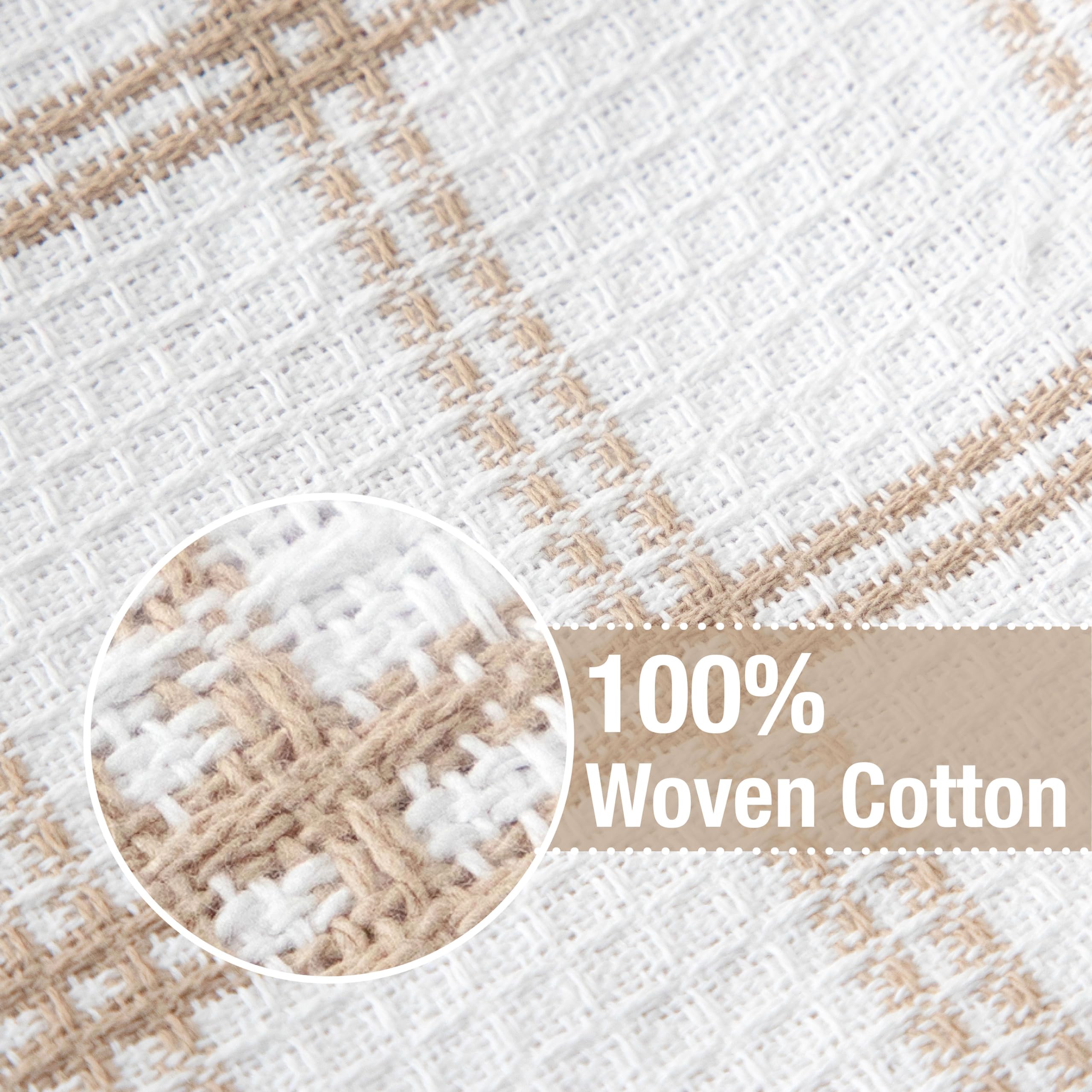 T-Fal 12x13 waffle cloth demonstrates generous size for versatile drying tasks.