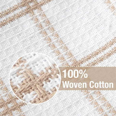 T-Fal 12x13 waffle cloth demonstrates generous size for versatile drying tasks.
