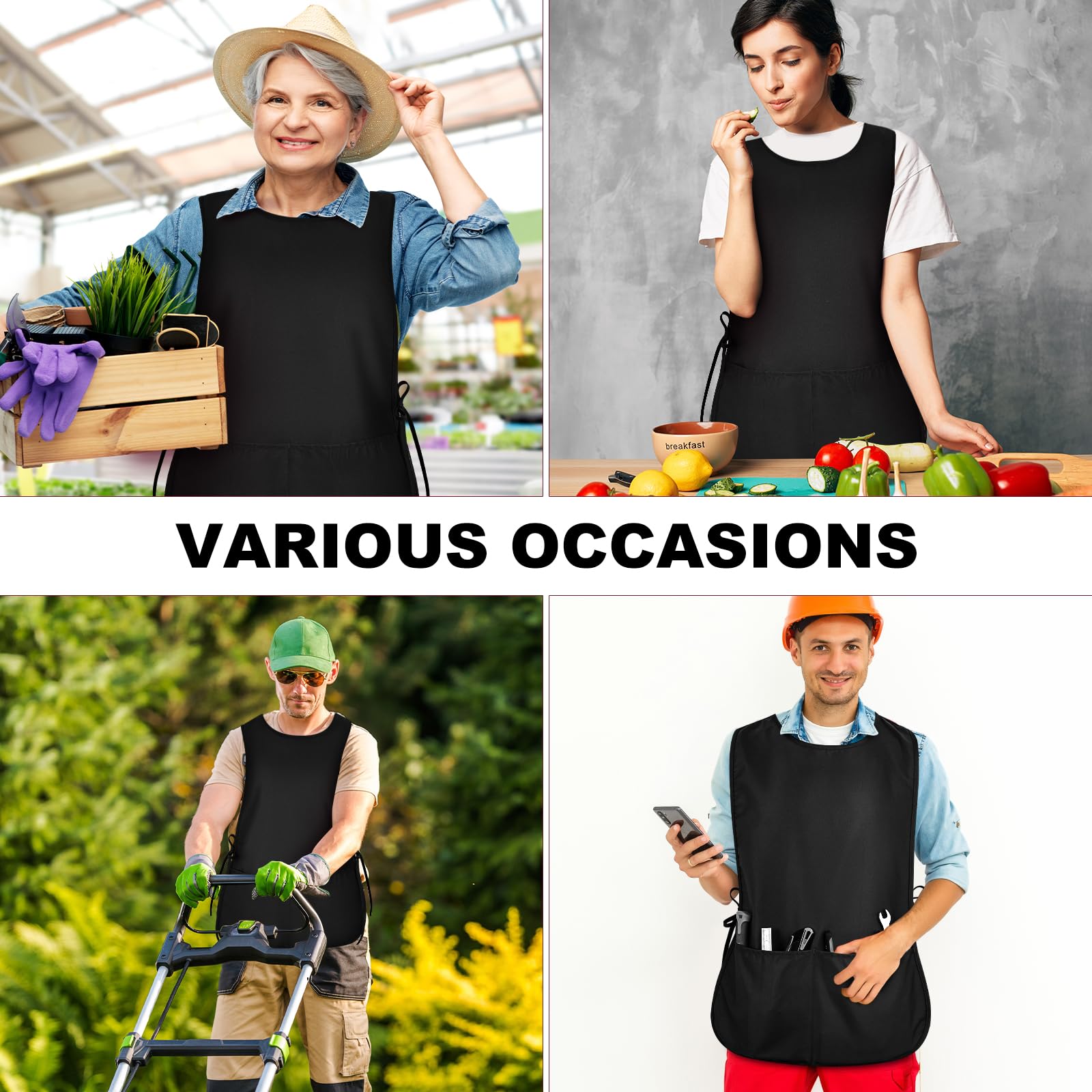 TFTAFAN Cobbler Apron is machine washable for easy care