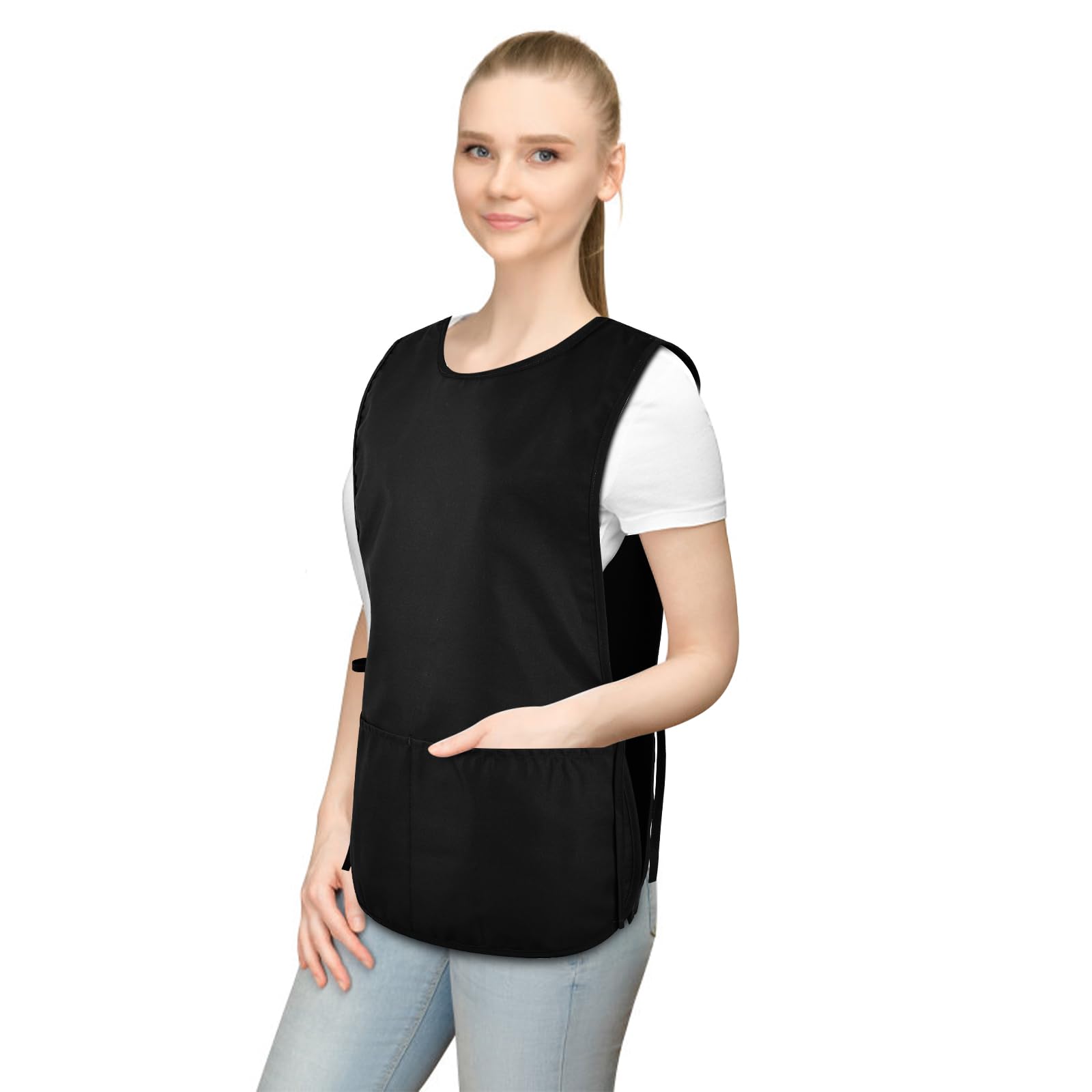TFTAFAN Cobbler Apron offers wide coverage to protect clothing during messy tasks