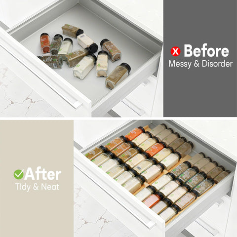 Thalomely easy-access design enabling quick spice retrieval during cooking.