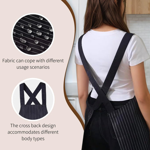 Thalzur apron used for cooking, grilling, gardening, and crafting