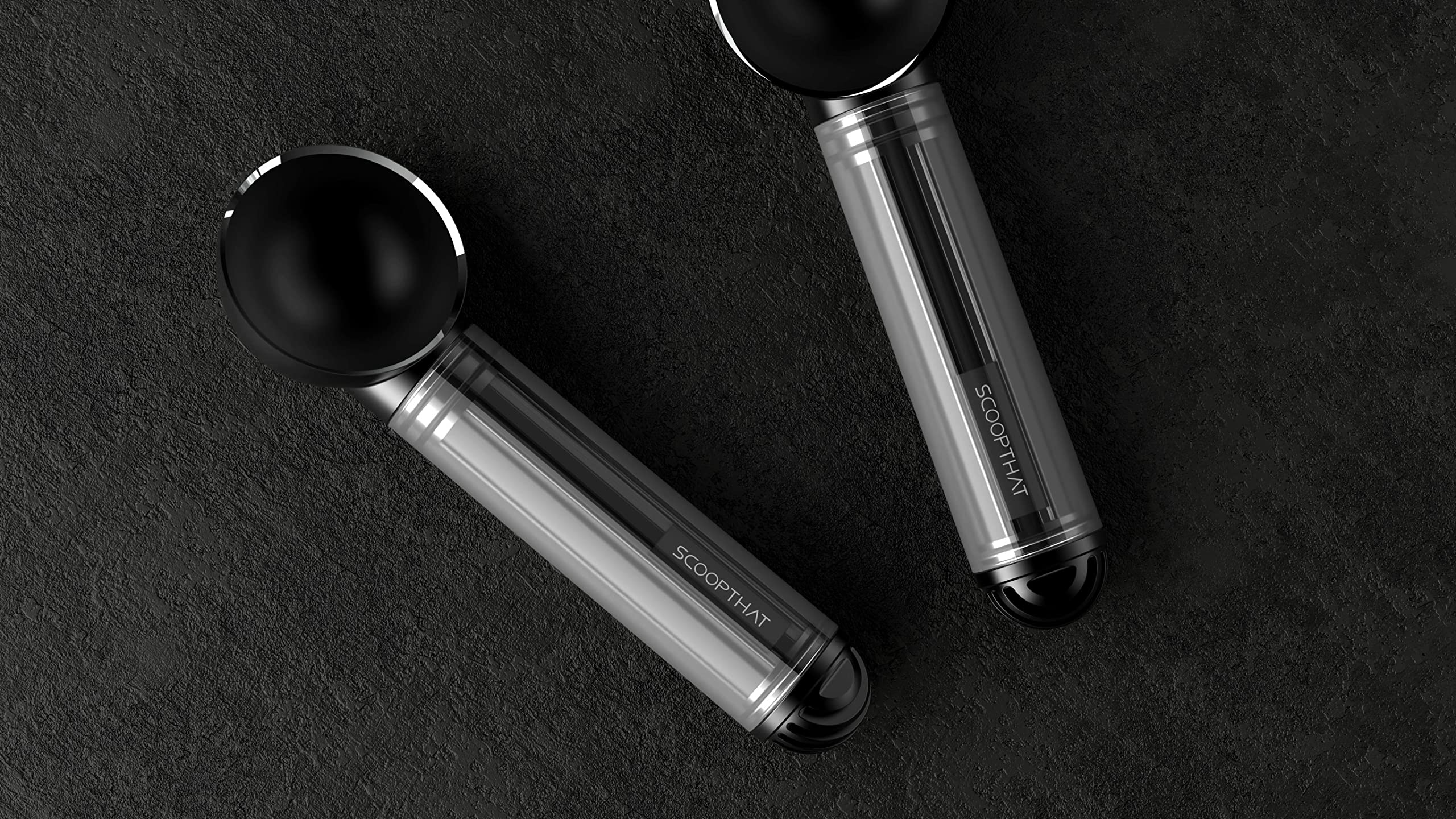 That Inventions ScoopTHAT big head yields larger rounded scoops