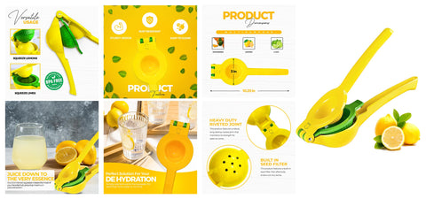 THC HomeFlow ideal for fresh citrus in recipes and drinks