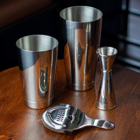 The Art of Craft Hawthorne strainer with tight coils for clean, pulp-free pours.