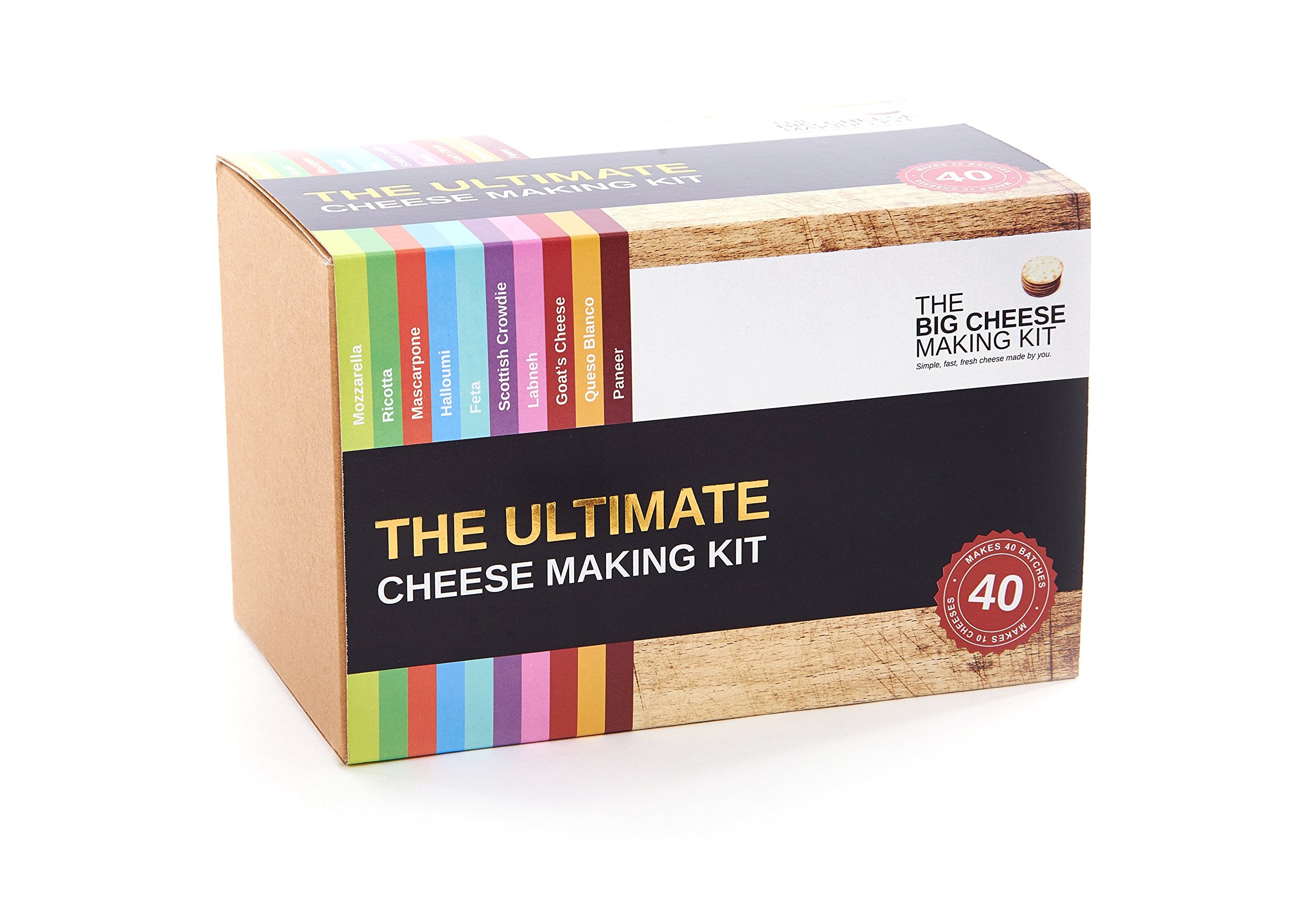 The Big Cheese Making Kit mozzarella batch highlights fresh, stretchy cheese potential.