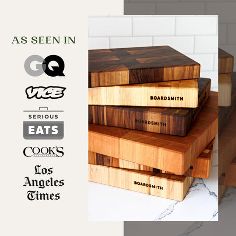 Gift-ready duo shows pairing with Board Butter for gifting.