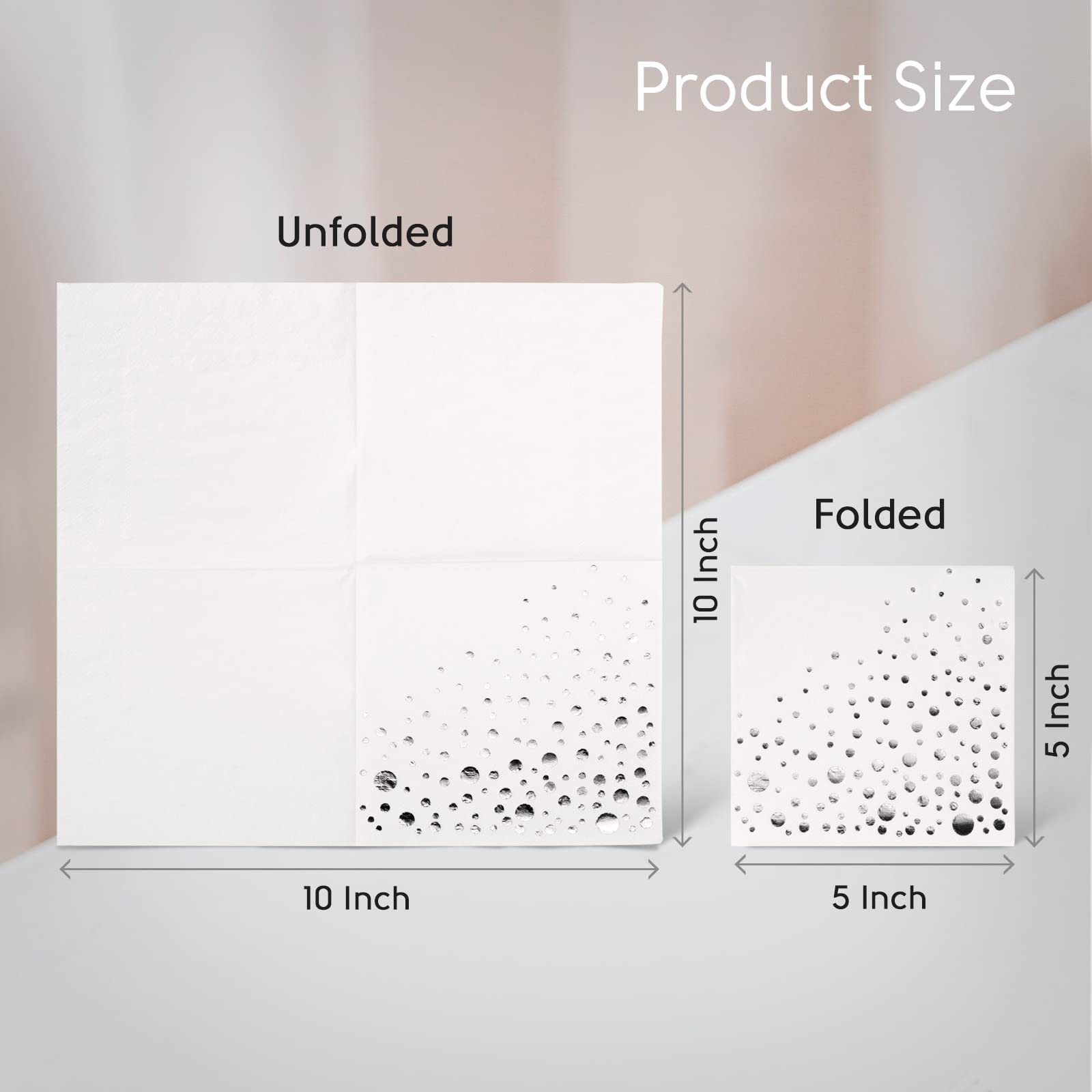 The Essential Concierge 100-pack ensures napkins are always available