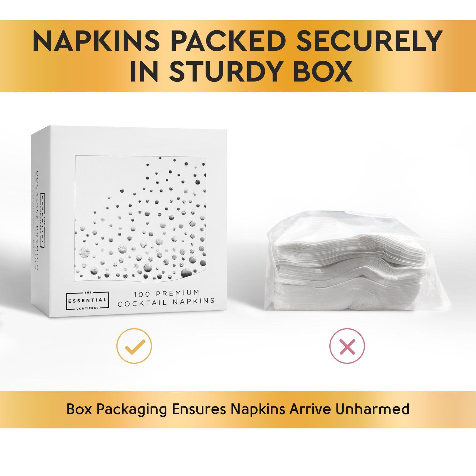 The Essential Concierge 3-ply closeup shows soft absorbency for crowds