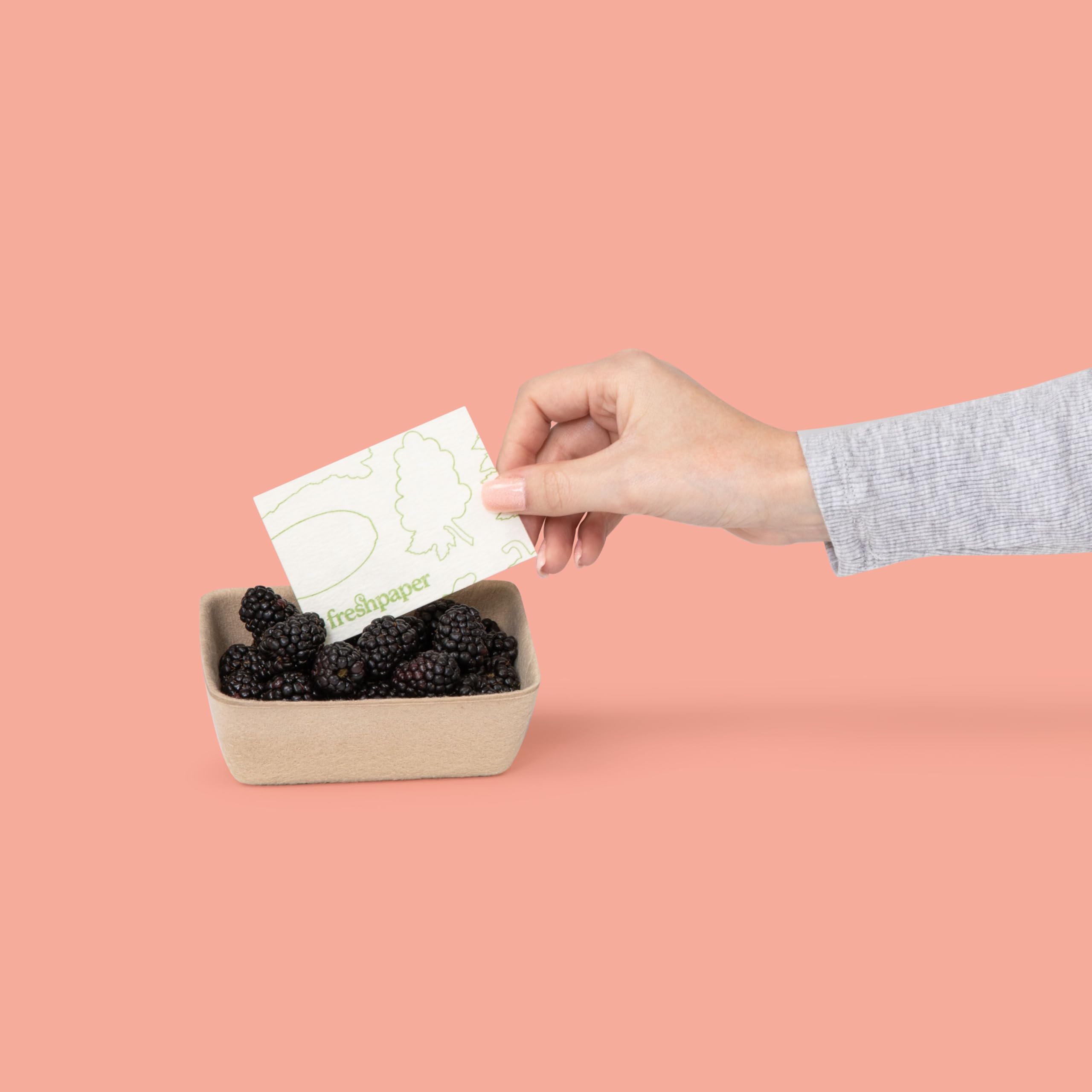 The FreshGlow Co FRESHPAPER is reusable and reduces waste.