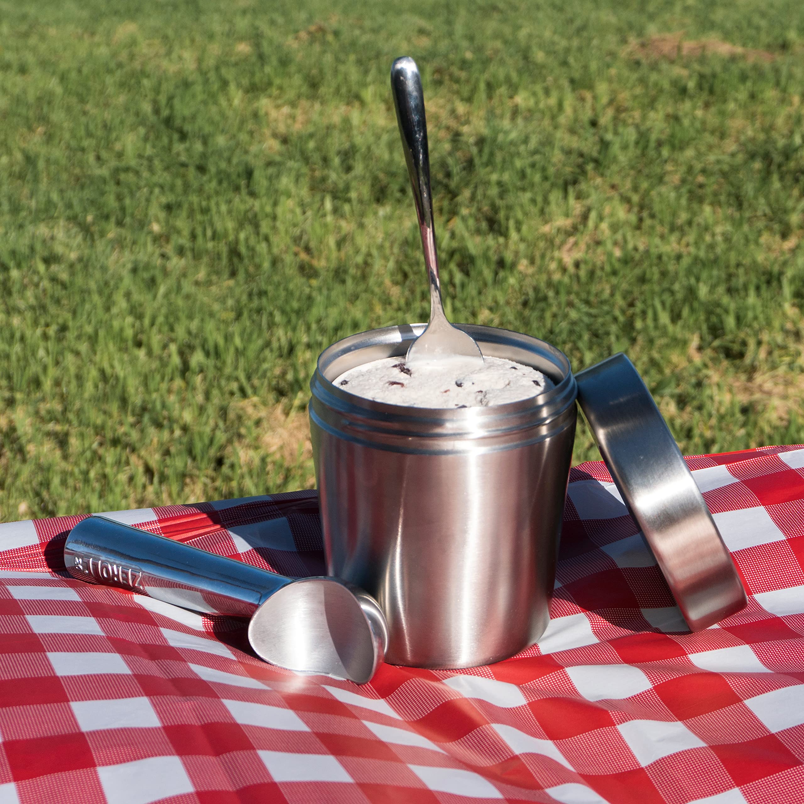 The Ice Cream Canteen keeps treats at the right temp for beach days.