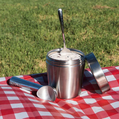 The Ice Cream Canteen keeps treats at the right temp for beach days.
