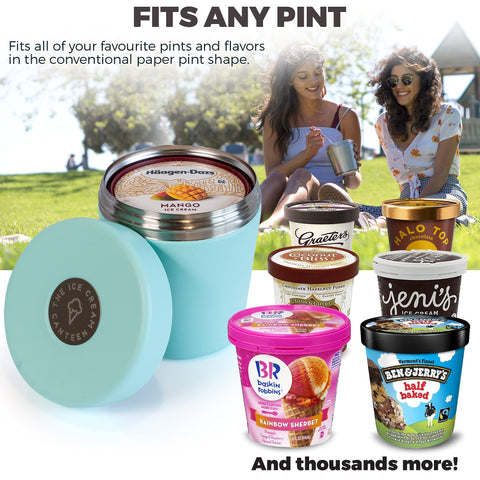 The Ice Cream Canteen cap update enables smooth opening and reliable sealing.