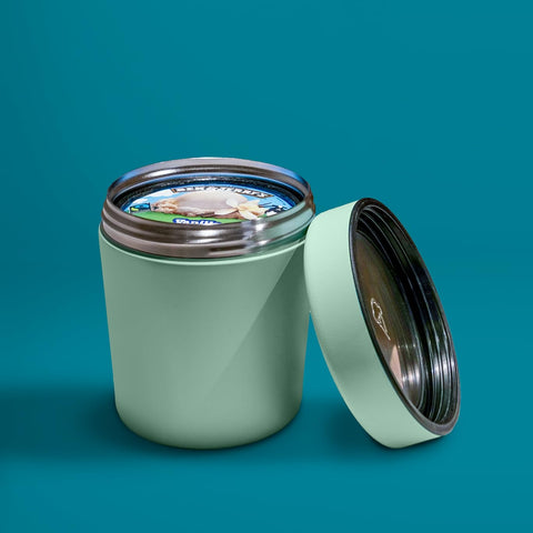 The Ice Cream Canteen makes a thoughtful gift with a mint green look.