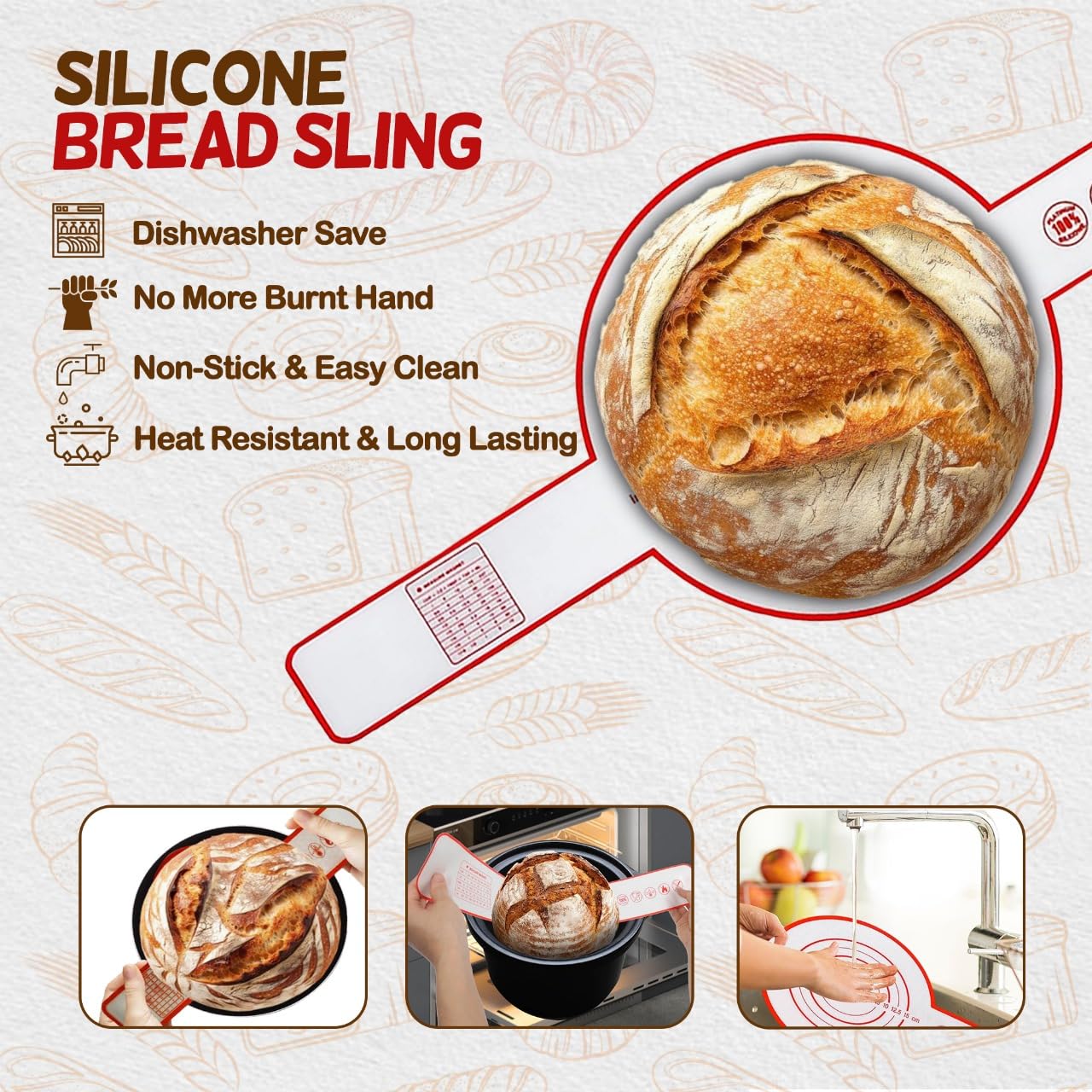 The Kitchen Emporium bread lame with 5 blades for precise scoring.