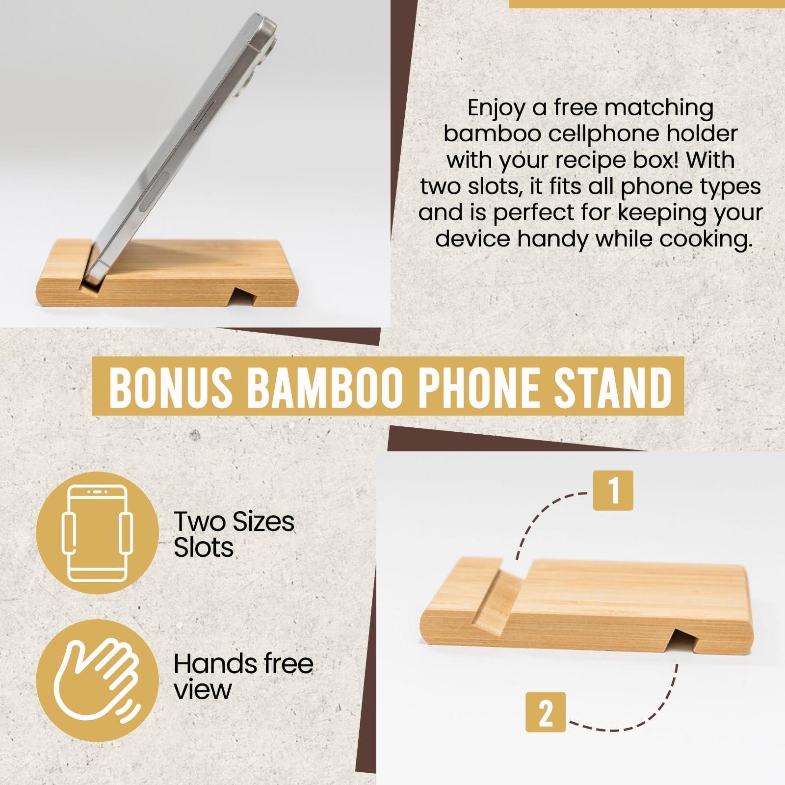 The Modern Ramona 50 double sided cards for quick recipe access