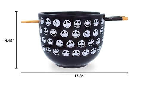 Nightmare Before Christmas chopstick-rest pairing keeps utensils tidy.