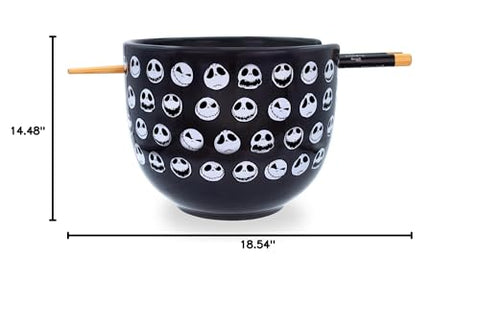 Nightmare Before Christmas chopstick-rest pairing keeps utensils tidy.