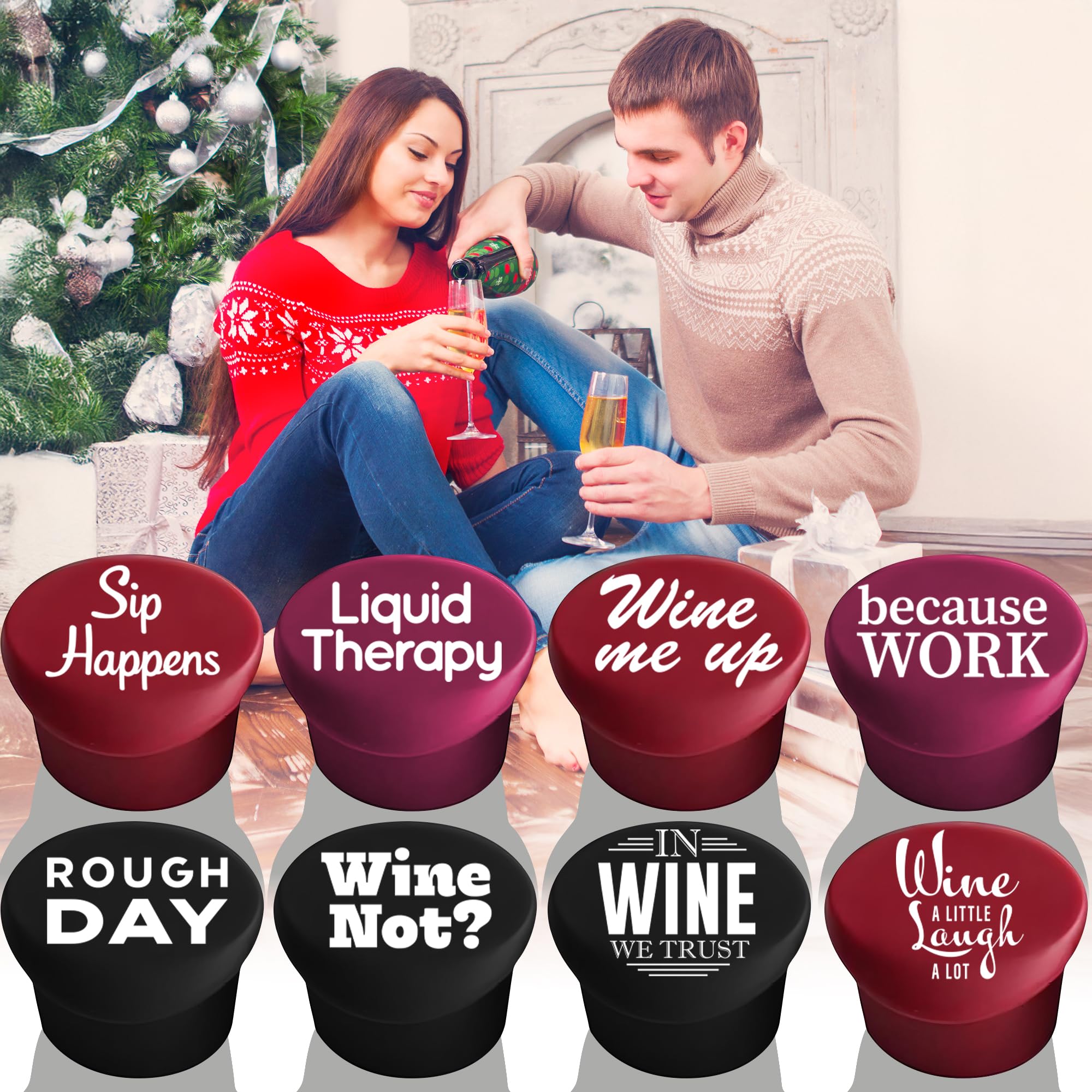 The ONLY GIFT WORTH GIVING Mother’s Day funny wine stoppers for celebrations.