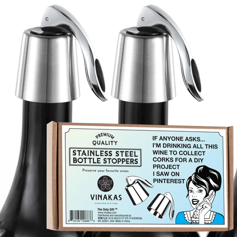 The ONLY GIFT WORTH GIVING gift for wine enthusiasts enhances home bar setups.