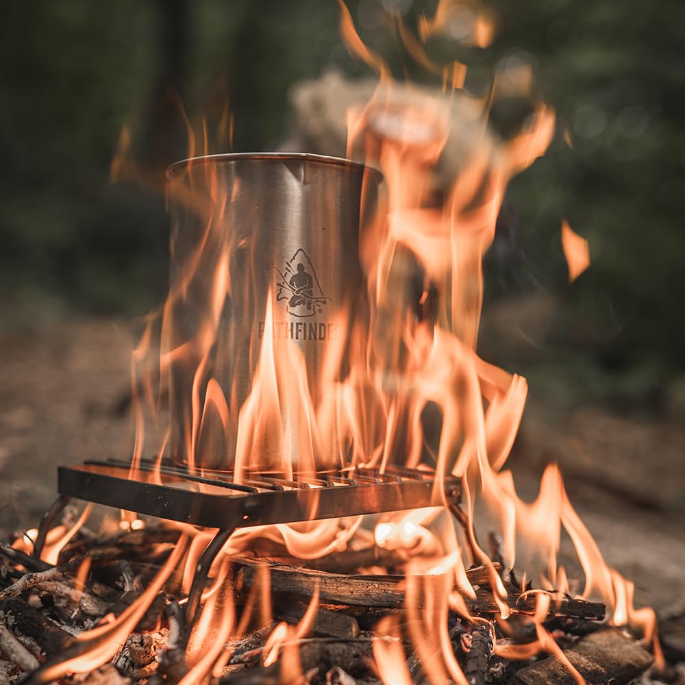 The Pathfinder School oversized carafe: large capacity for group or solo camping.