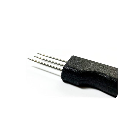 The Sausage Maker stainless steel pricker with durable ABS resin for long-lasting use.