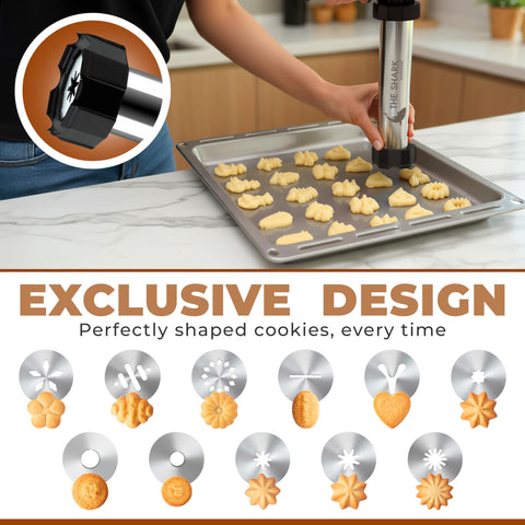 The Shark Kitchenware churros, donuts, and porras molds expand baking creativity.