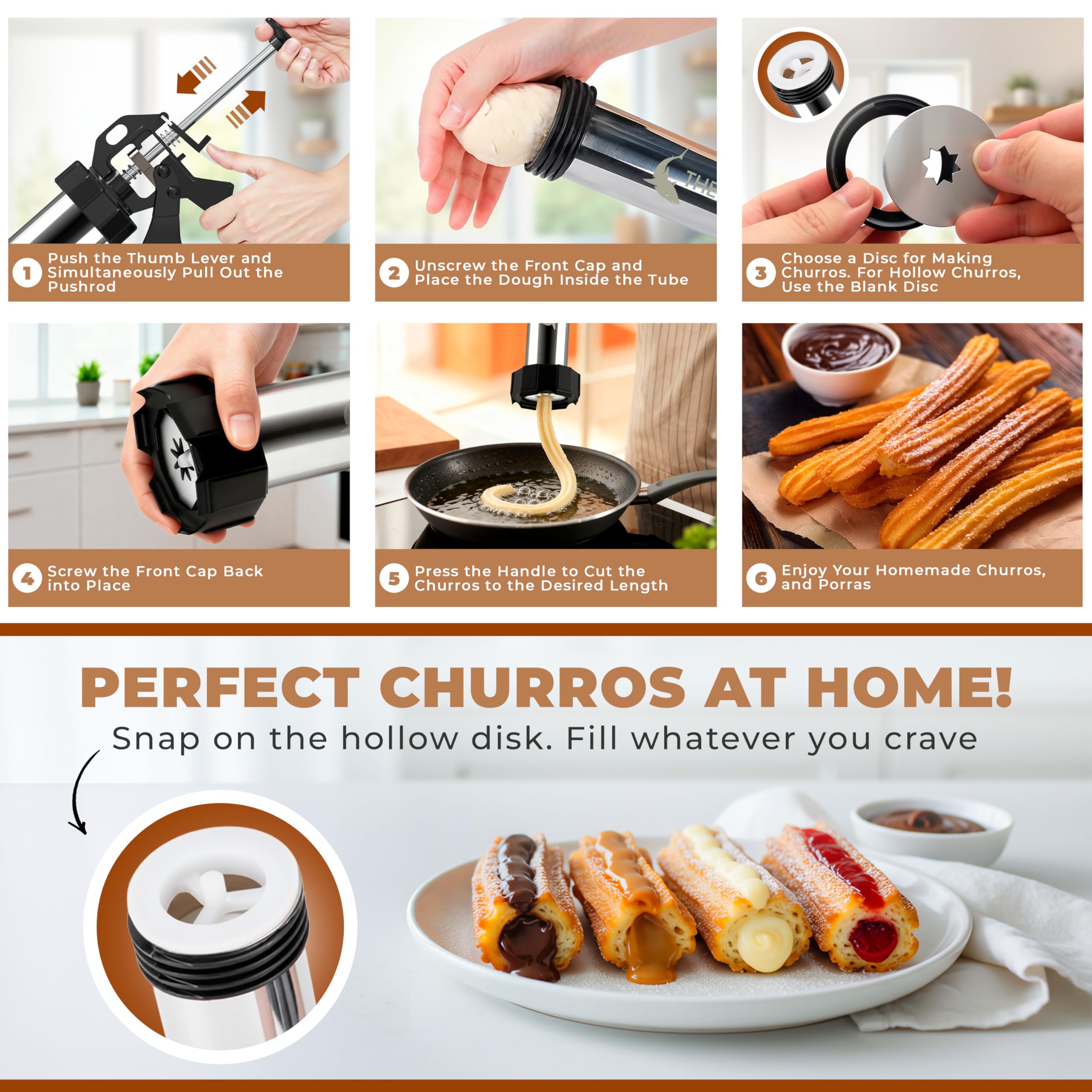 The Shark Kitchenware stainless steel body emphasizes durability and easy cleaning.