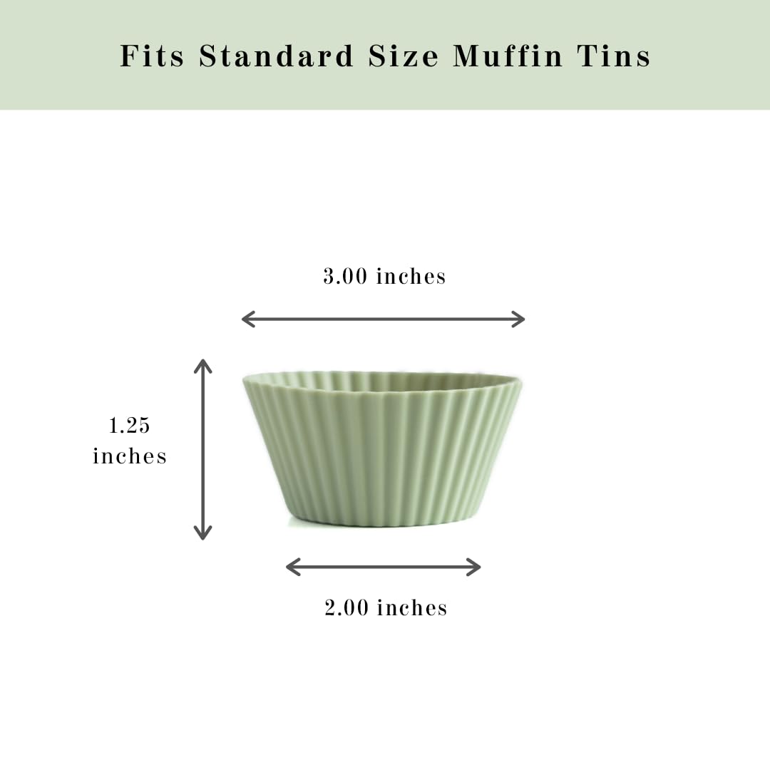 The Silicone Kitchen BPA-free silicone cups ensure safe food handling