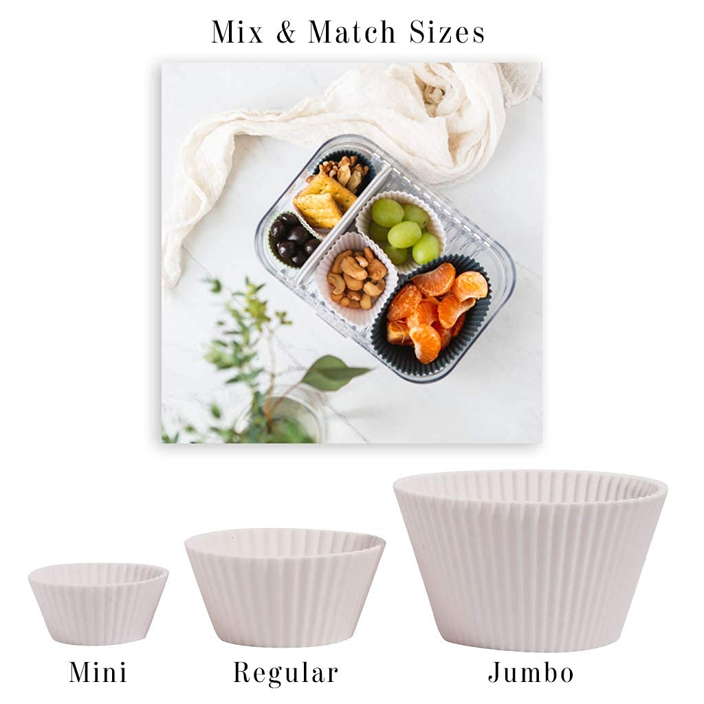 The Silicone Kitchen dishwasher-safe liners simplify cleanup after baking