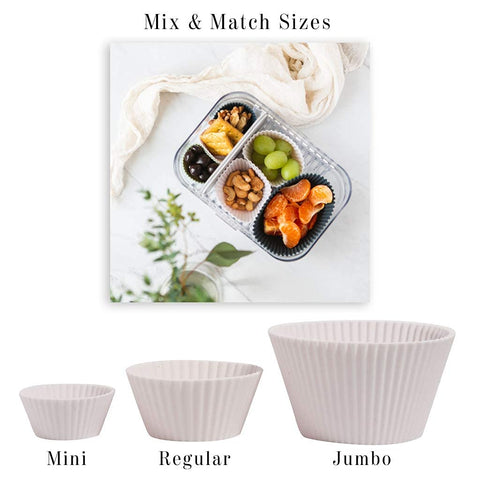 The Silicone Kitchen dishwasher-safe liners simplify cleanup after baking