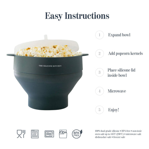 The Silicone Kitchen included cotton bag for reusable storage and market trips