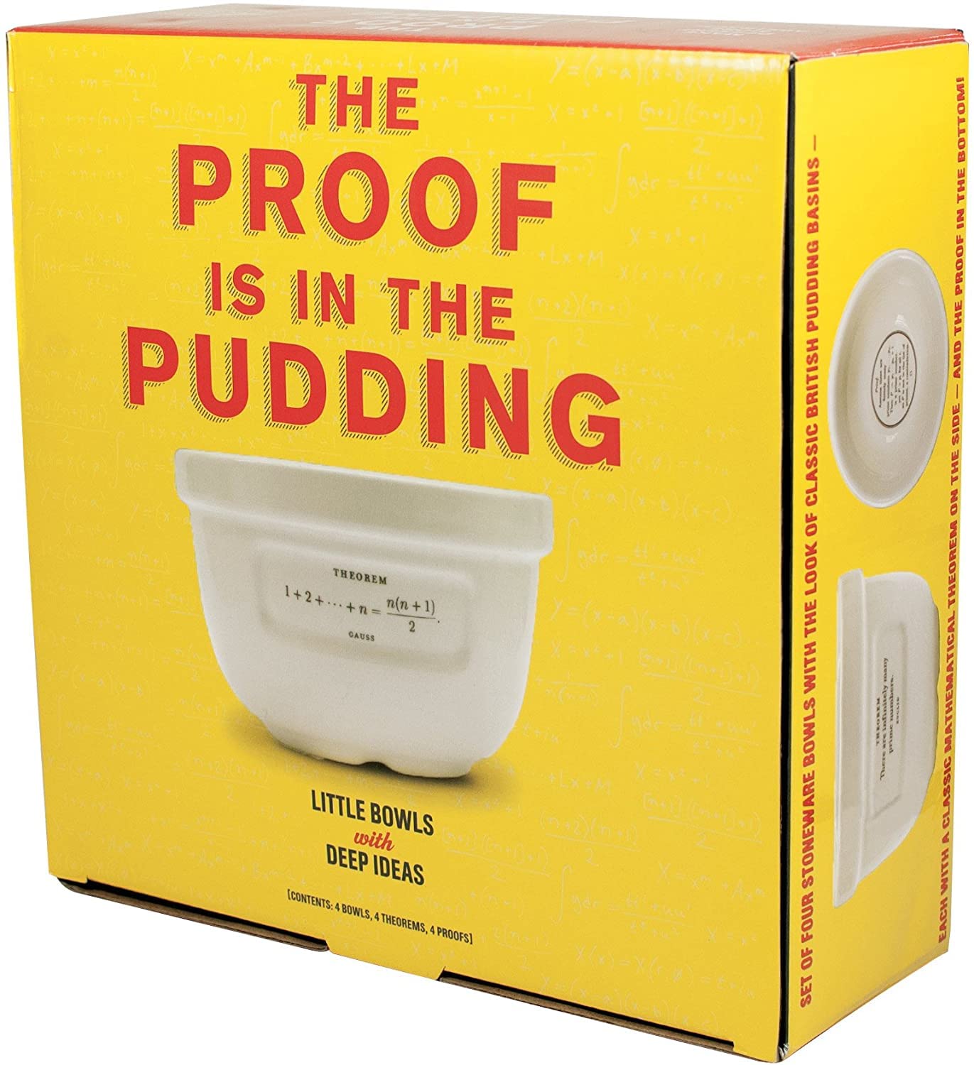 The Unemployed Philosophers Guild proof bowls with Hippasus motif add playful storytelling to snacks.