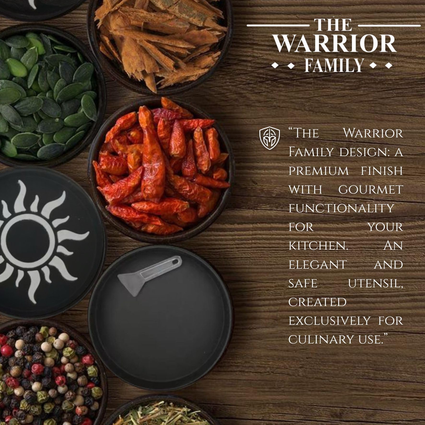 Anodized aluminum body of The Warrior Family grinder for durable performance
