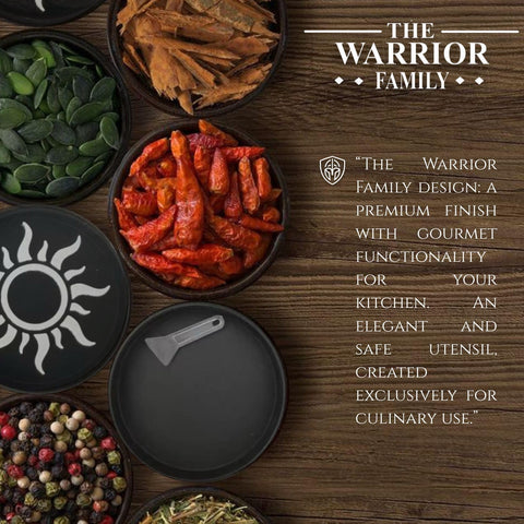 Anodized aluminum body of The Warrior Family grinder for durable performance