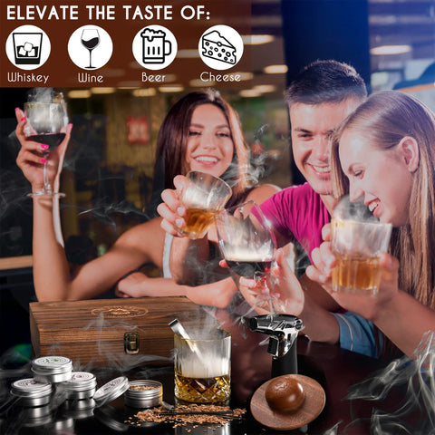 The Whiskey Underground wood chips apple flavor for fruity smoke notes.