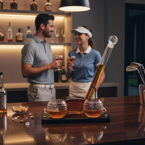 The Wine Savant bar display set elevates any home or office space