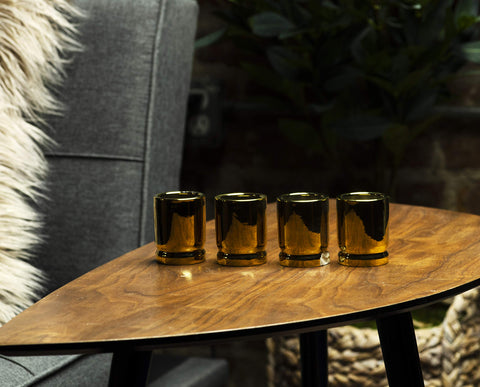 The Wine Savant 50 Cal glasses in a gift-ready pack for special occasions.