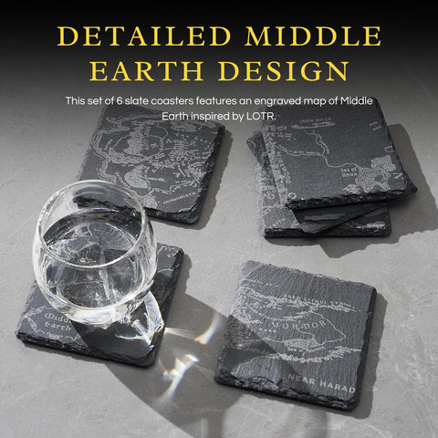 The Wine Savant coasters protect surfaces for hot and cold drinks